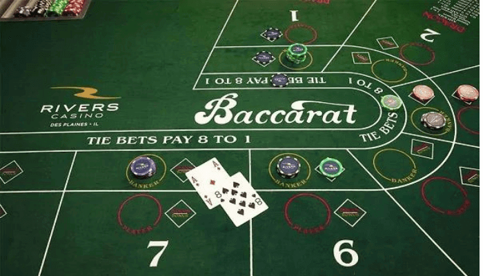 Game Baccarat - một trong những trò chơi trong casino.